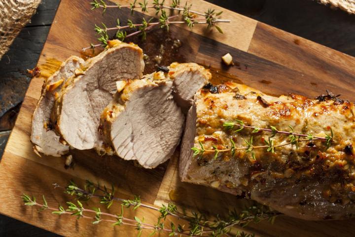 Roasted Pork Tenderloin With Garlic and Rosemary